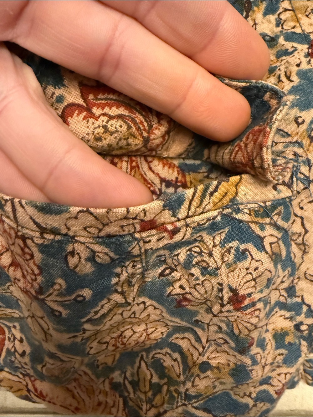 VTG Polo Jeans Co Ralph Lauren Floral Blazer Jacket Womens Small Y2K Boho Cotton - Picture 6 of 7